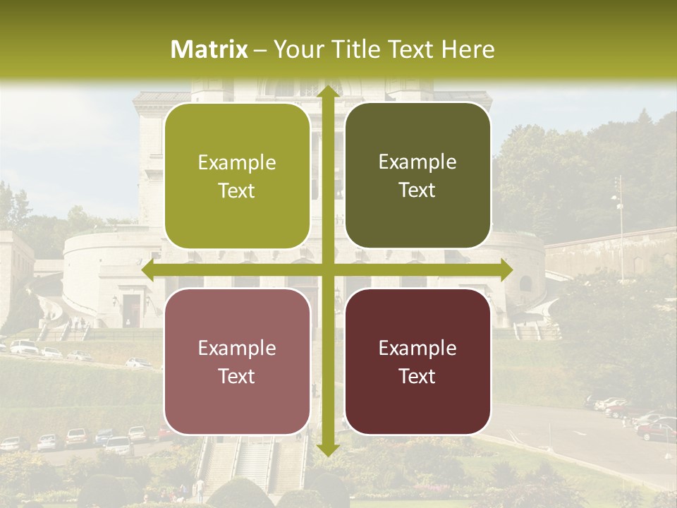 Oratory Montreal Christian PowerPoint Template