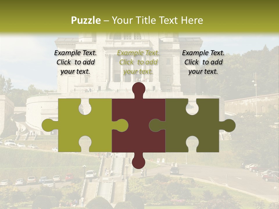 Oratory Montreal Christian PowerPoint Template