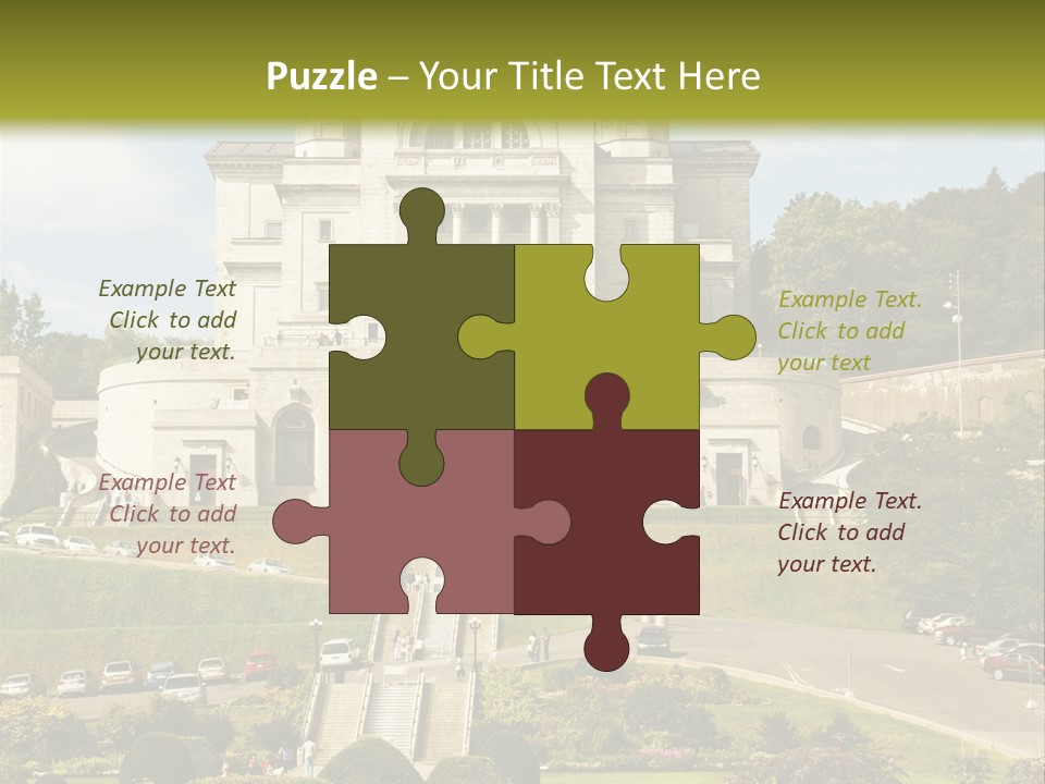 Oratory Montreal Christian PowerPoint Template