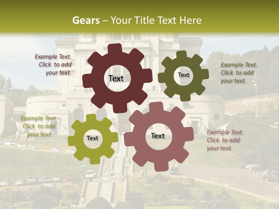 Oratory Montreal Christian PowerPoint Template