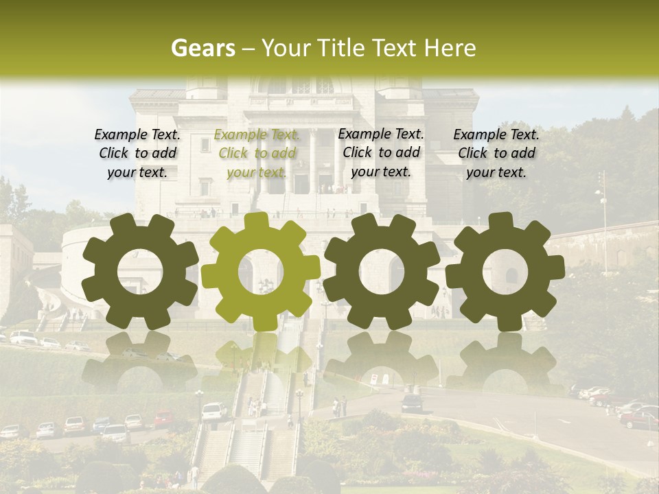 Oratory Montreal Christian PowerPoint Template