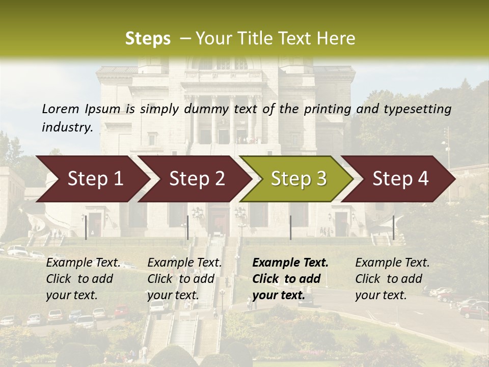 Oratory Montreal Christian PowerPoint Template