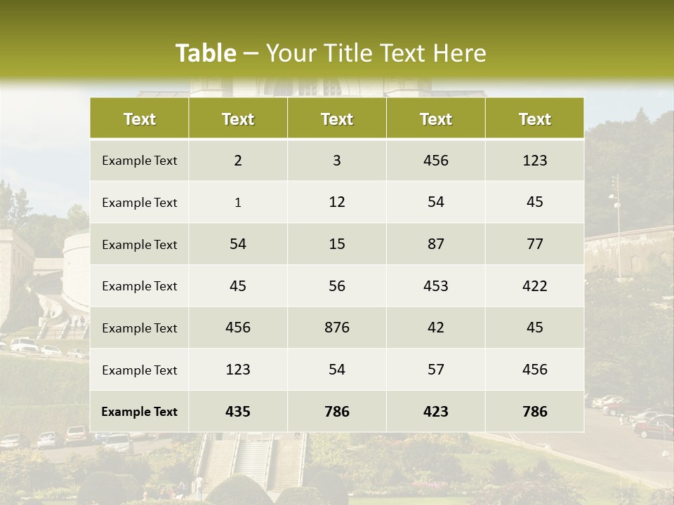 Oratory Montreal Christian PowerPoint Template