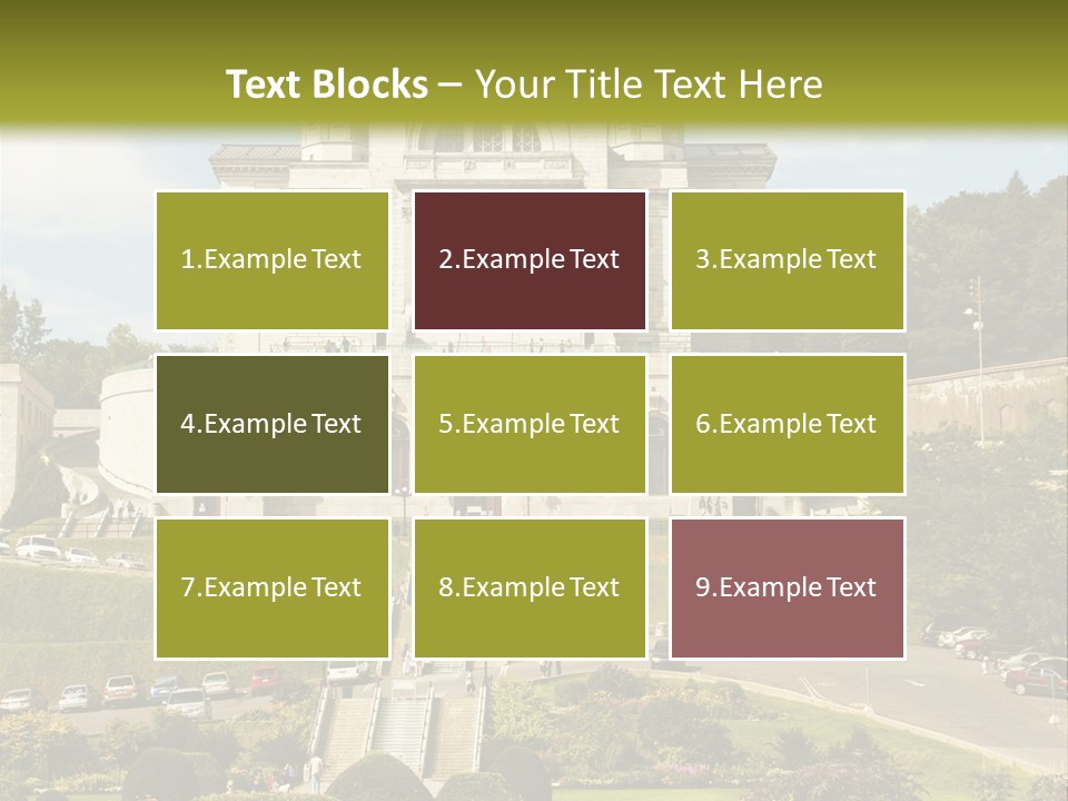 Oratory Montreal Christian PowerPoint Template