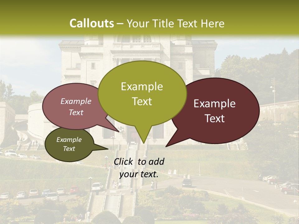 Oratory Montreal Christian PowerPoint Template