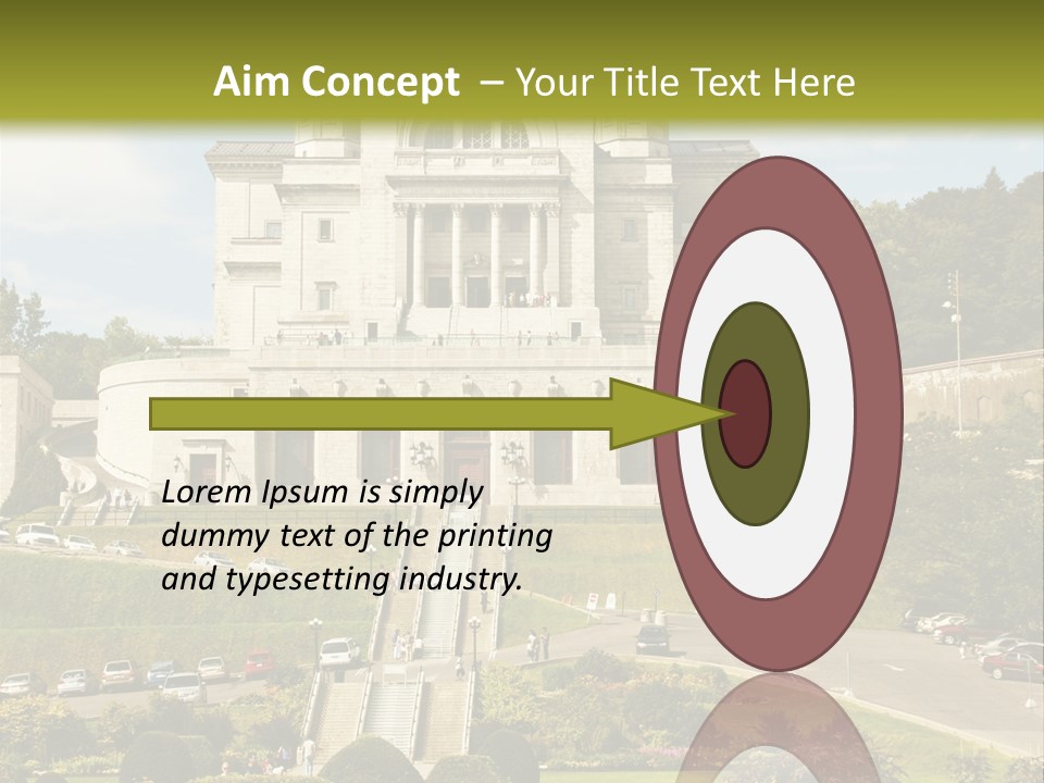 Oratory Montreal Christian PowerPoint Template