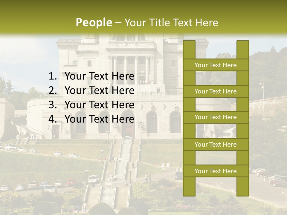 Oratory Montreal Christian PowerPoint Template