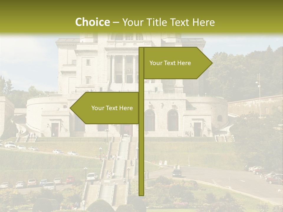 Oratory Montreal Christian PowerPoint Template