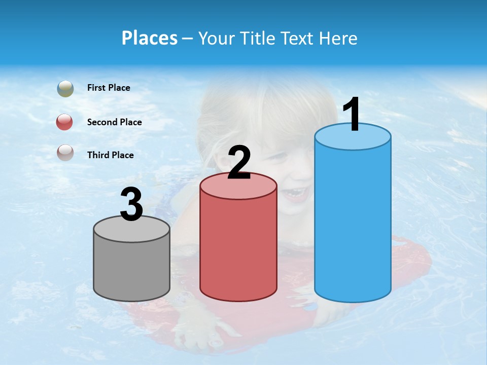 Summer Child Little PowerPoint Template