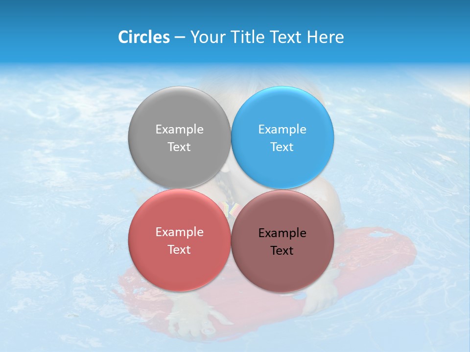 Summer Child Little PowerPoint Template