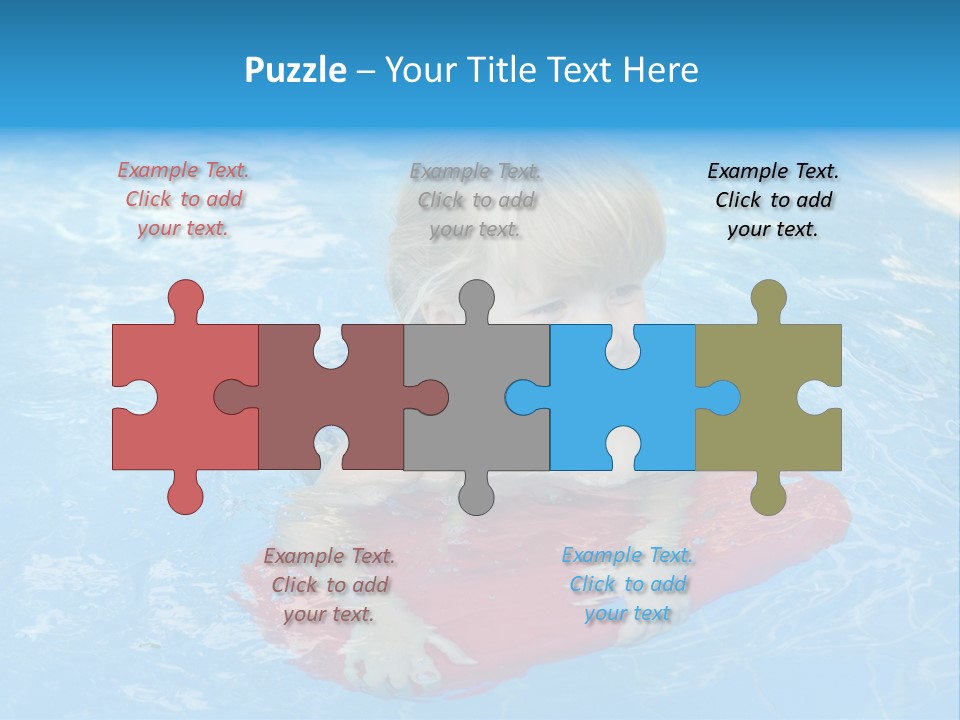 Summer Child Little PowerPoint Template