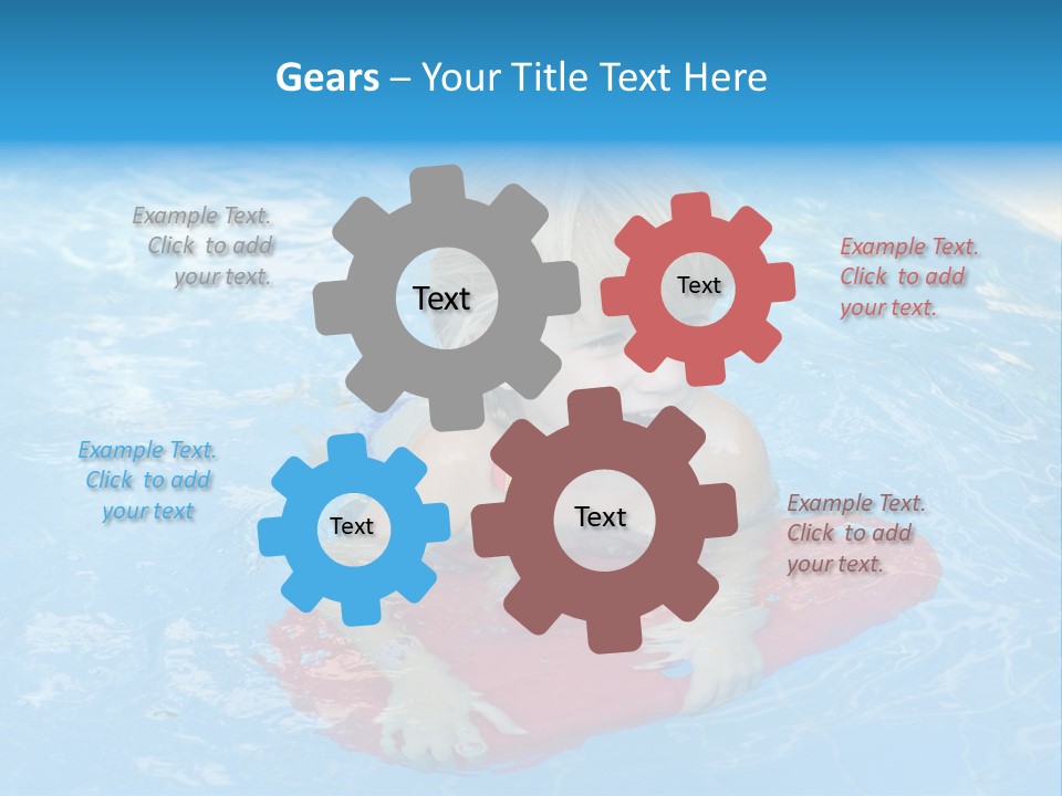 Summer Child Little PowerPoint Template