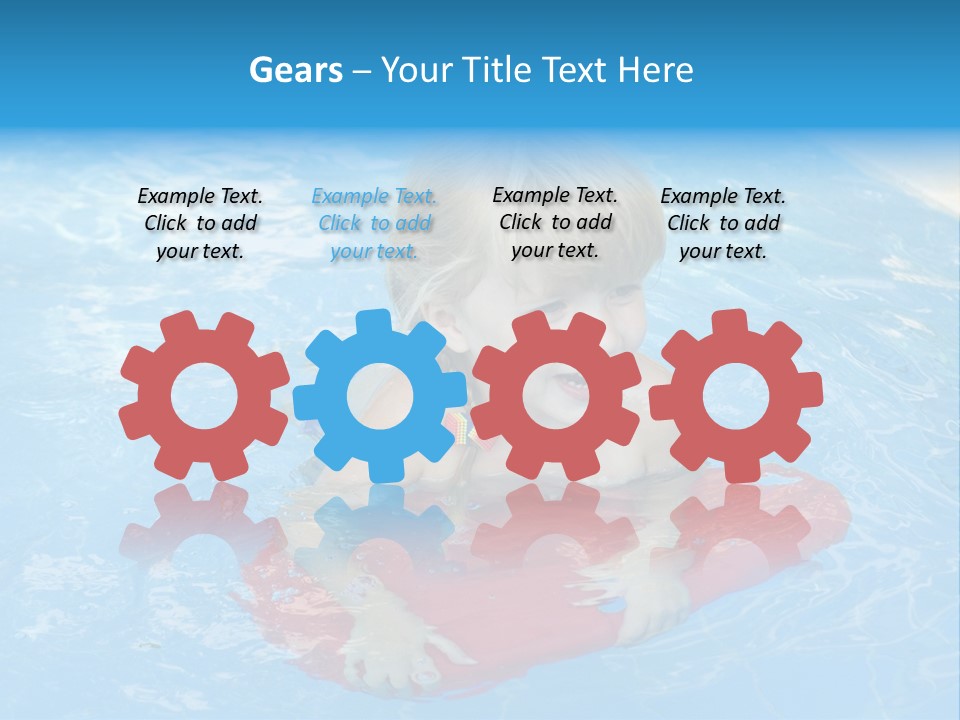 Summer Child Little PowerPoint Template