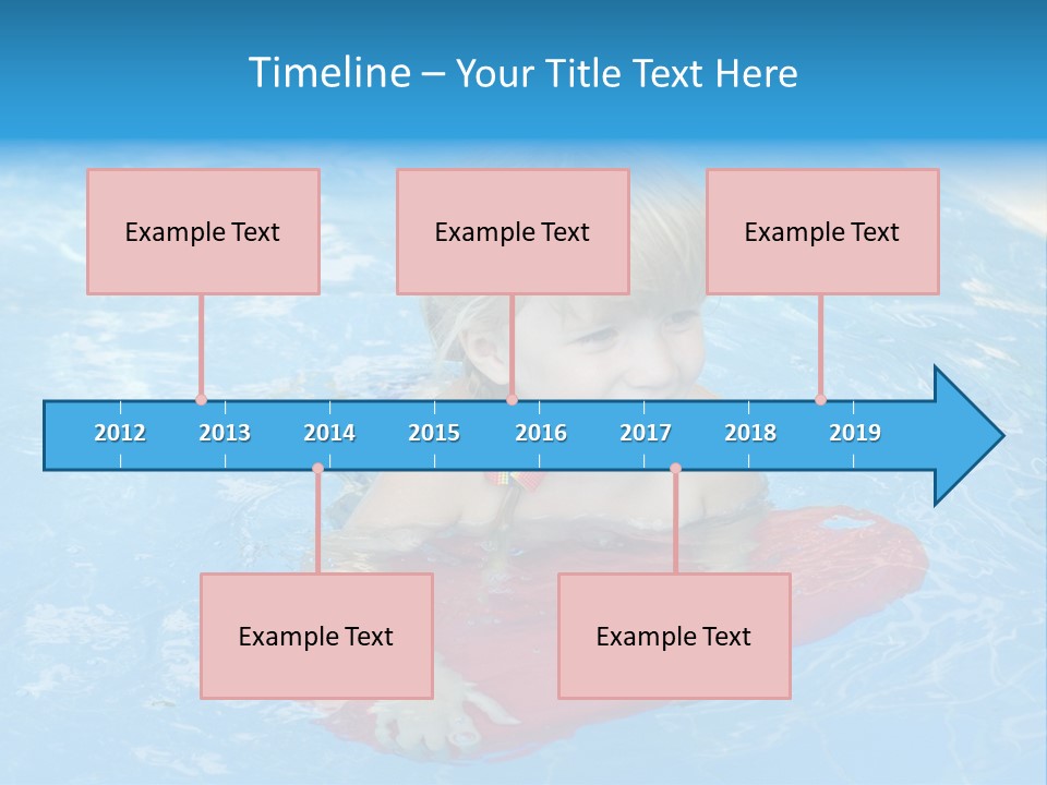 Summer Child Little PowerPoint Template