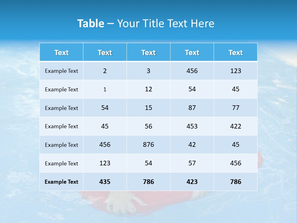 Summer Child Little PowerPoint Template