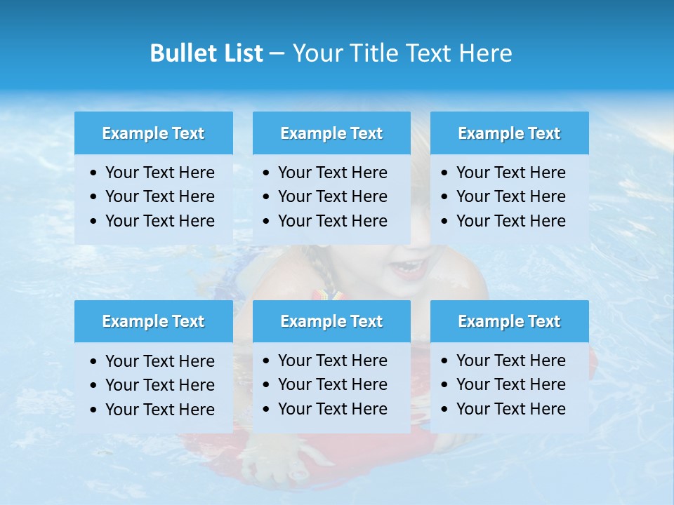 Summer Child Little PowerPoint Template