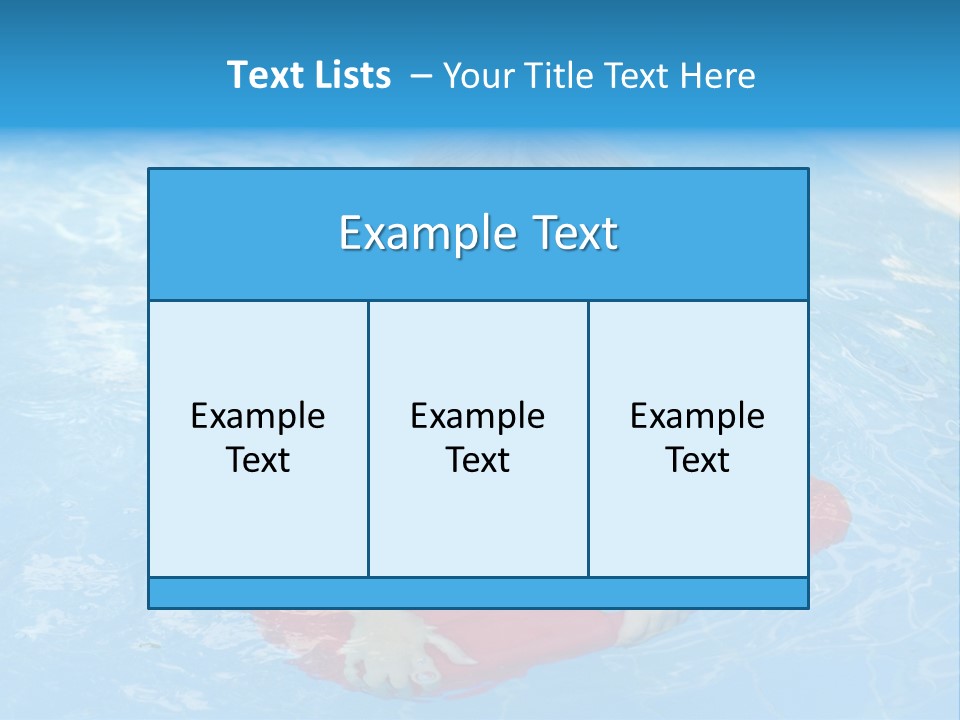 Summer Child Little PowerPoint Template