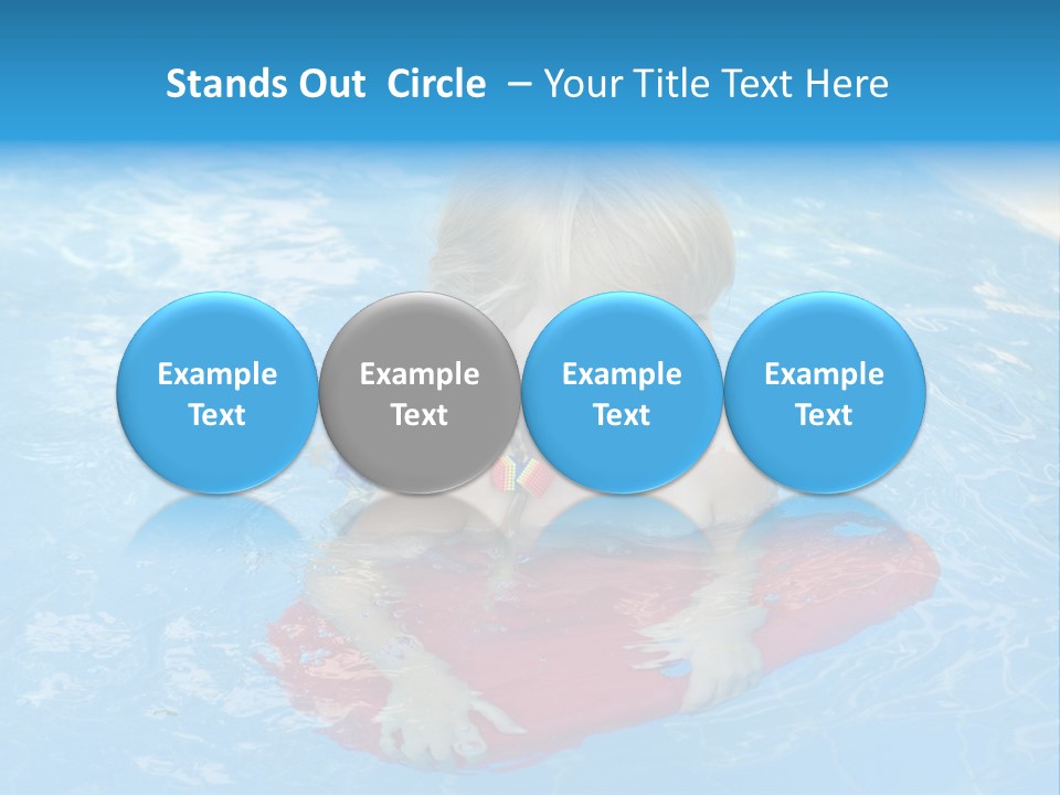 Summer Child Little PowerPoint Template