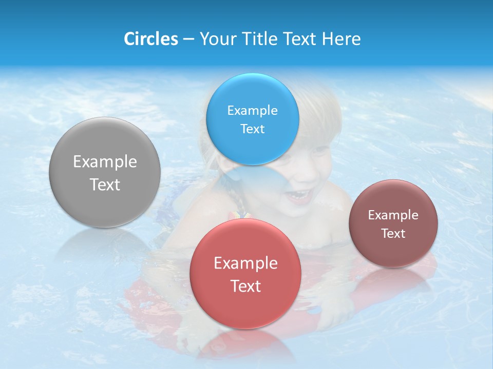 Summer Child Little PowerPoint Template