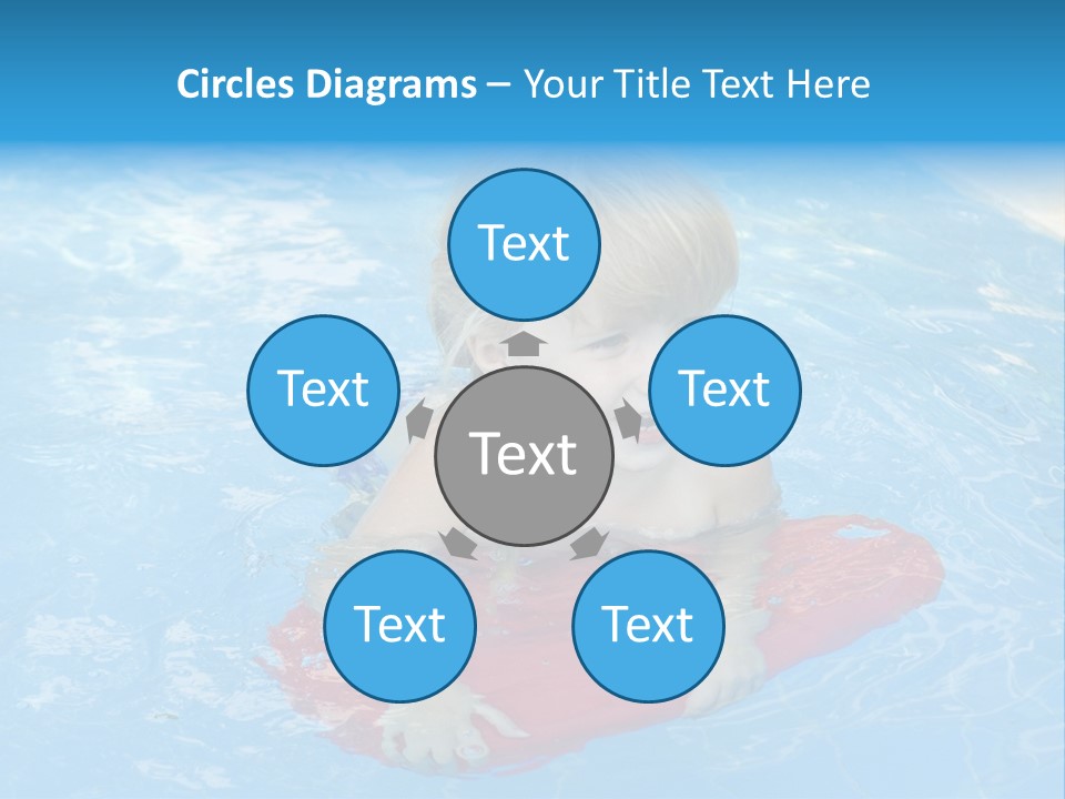 Summer Child Little PowerPoint Template