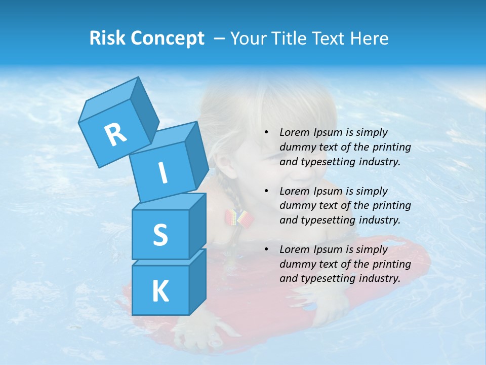 Summer Child Little PowerPoint Template