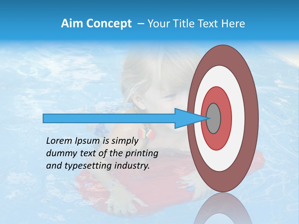 Summer Child Little PowerPoint Template