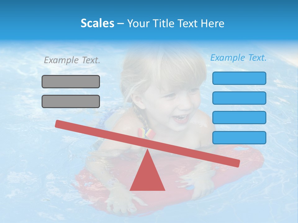 Summer Child Little PowerPoint Template