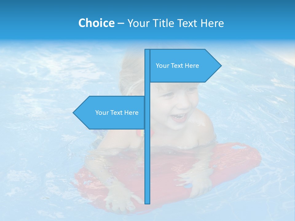 Summer Child Little PowerPoint Template