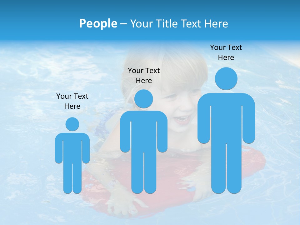 Summer Child Little PowerPoint Template