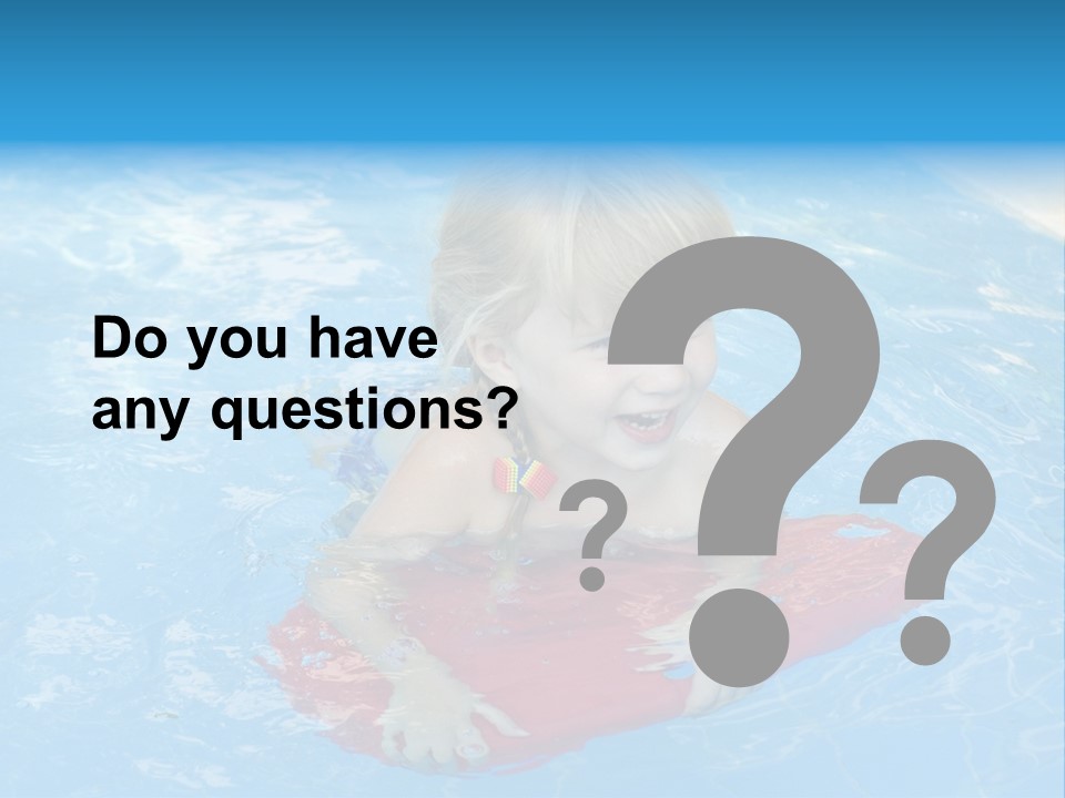 Summer Child Little PowerPoint Template