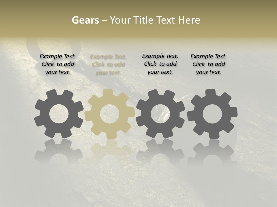 A Ball And Chain On The Ground With A Shadow On It PowerPoint Template