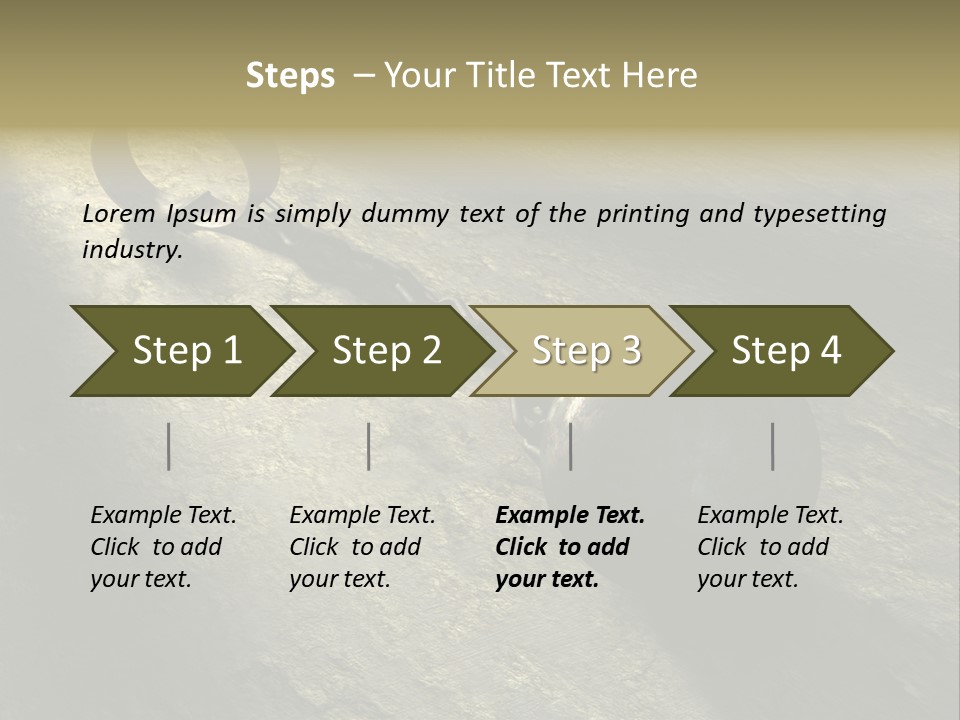 A Ball And Chain On The Ground With A Shadow On It PowerPoint Template