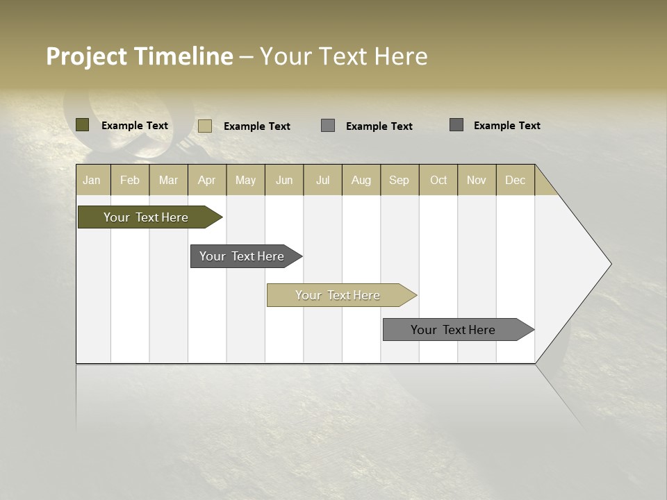 A Ball And Chain On The Ground With A Shadow On It PowerPoint Template