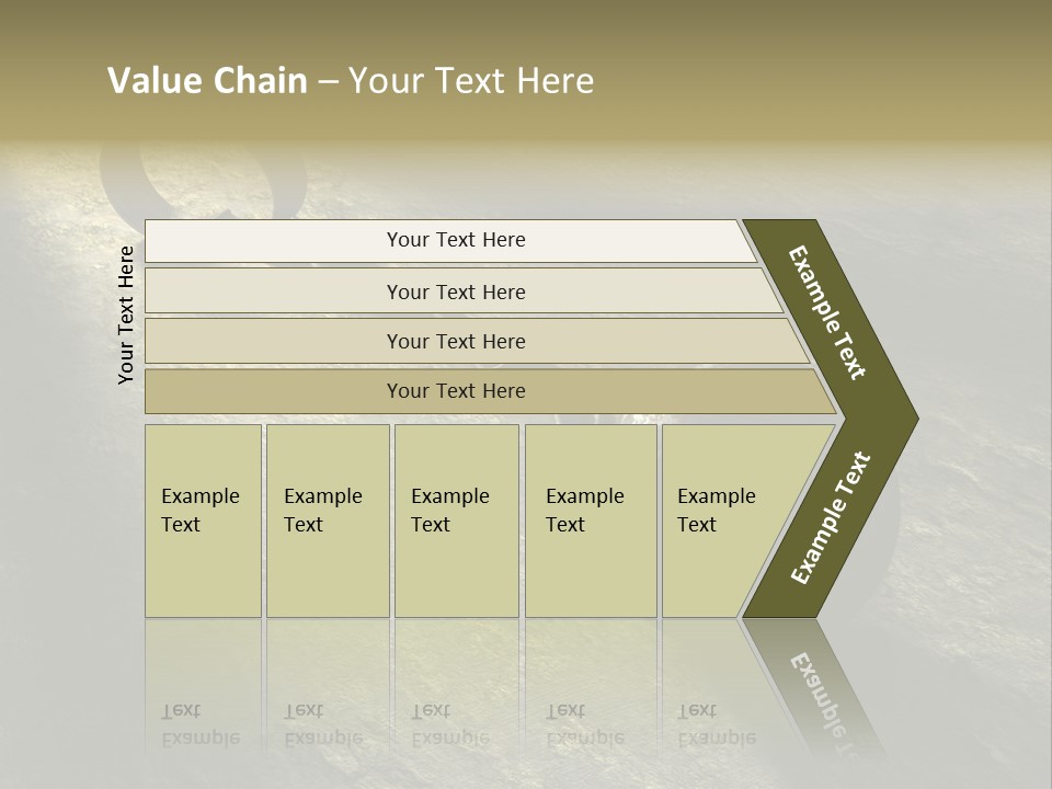 A Ball And Chain On The Ground With A Shadow On It PowerPoint Template