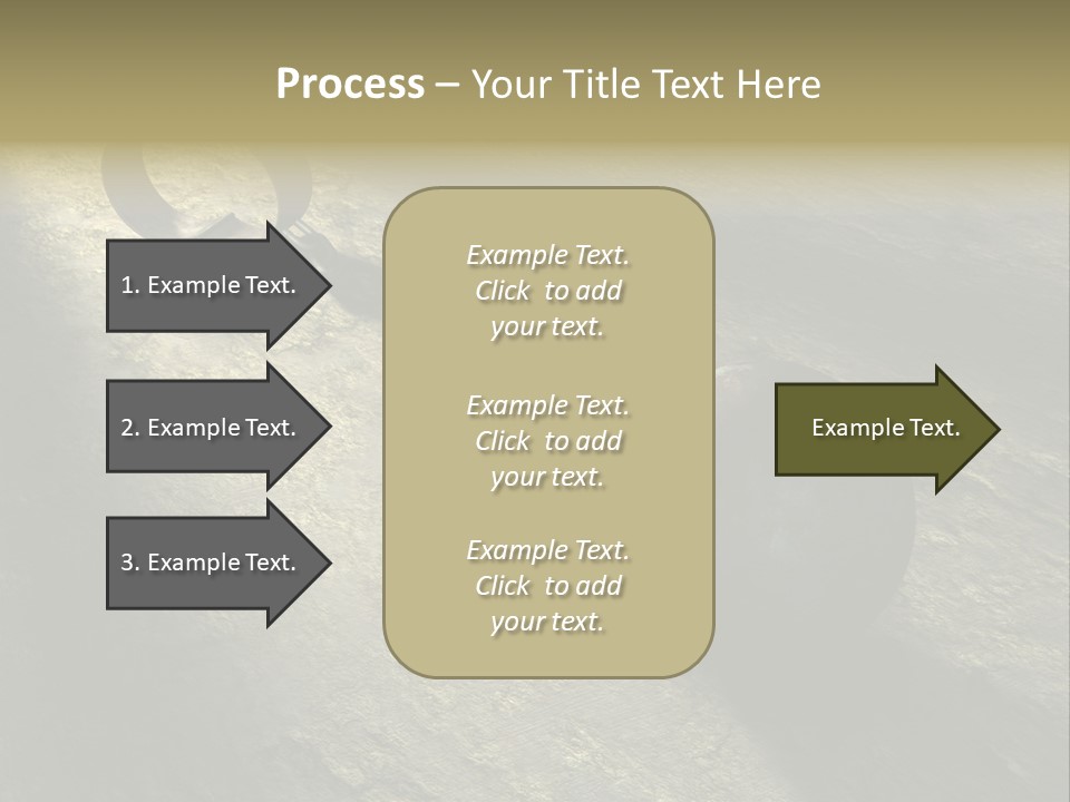 A Ball And Chain On The Ground With A Shadow On It PowerPoint Template