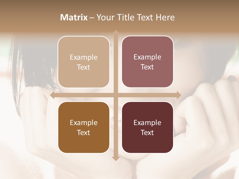 Transparent Tube Blue PowerPoint Template