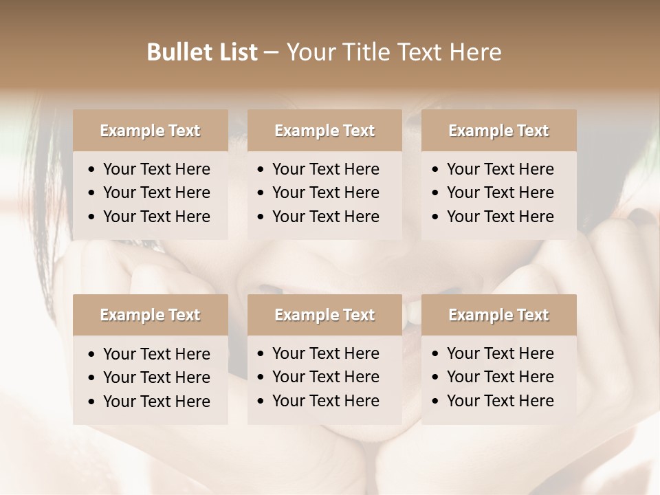 Transparent Tube Blue PowerPoint Template