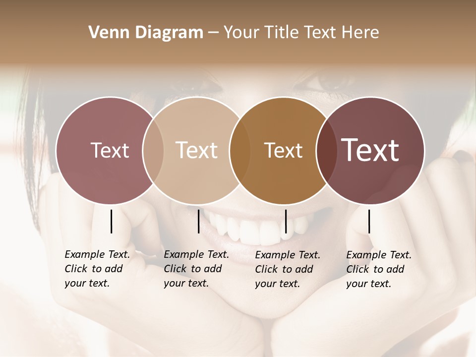 Transparent Tube Blue PowerPoint Template