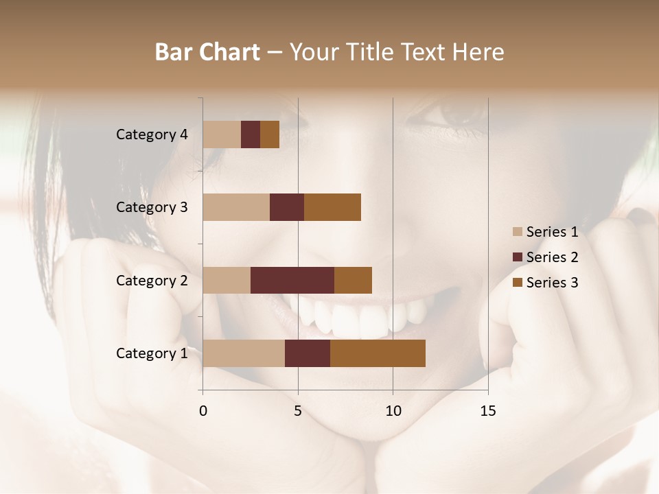 Transparent Tube Blue PowerPoint Template