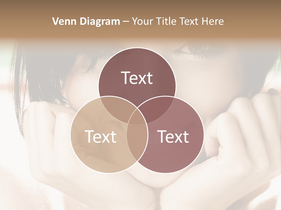 Transparent Tube Blue PowerPoint Template