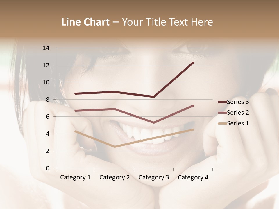 Transparent Tube Blue PowerPoint Template