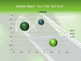 Transparent Tube Blue PowerPoint Template