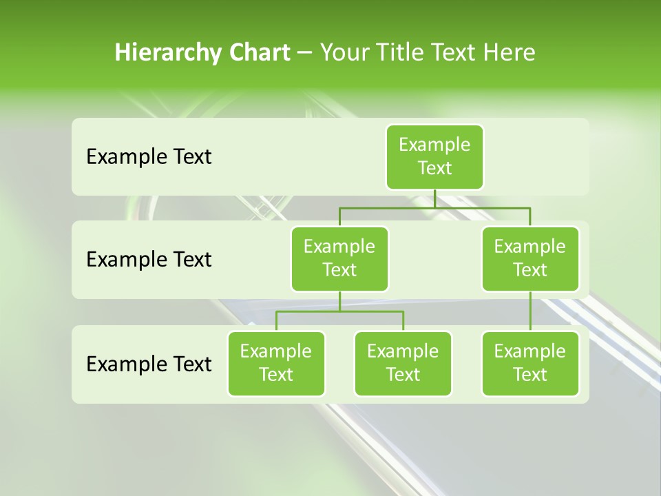 Transparent Tube Blue PowerPoint Template