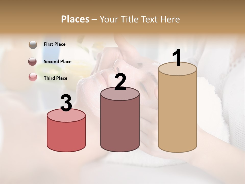 Relaxation Beautician Wrinkles PowerPoint Template