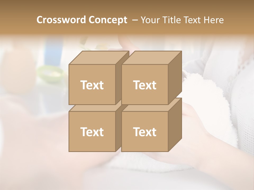 Relaxation Beautician Wrinkles PowerPoint Template