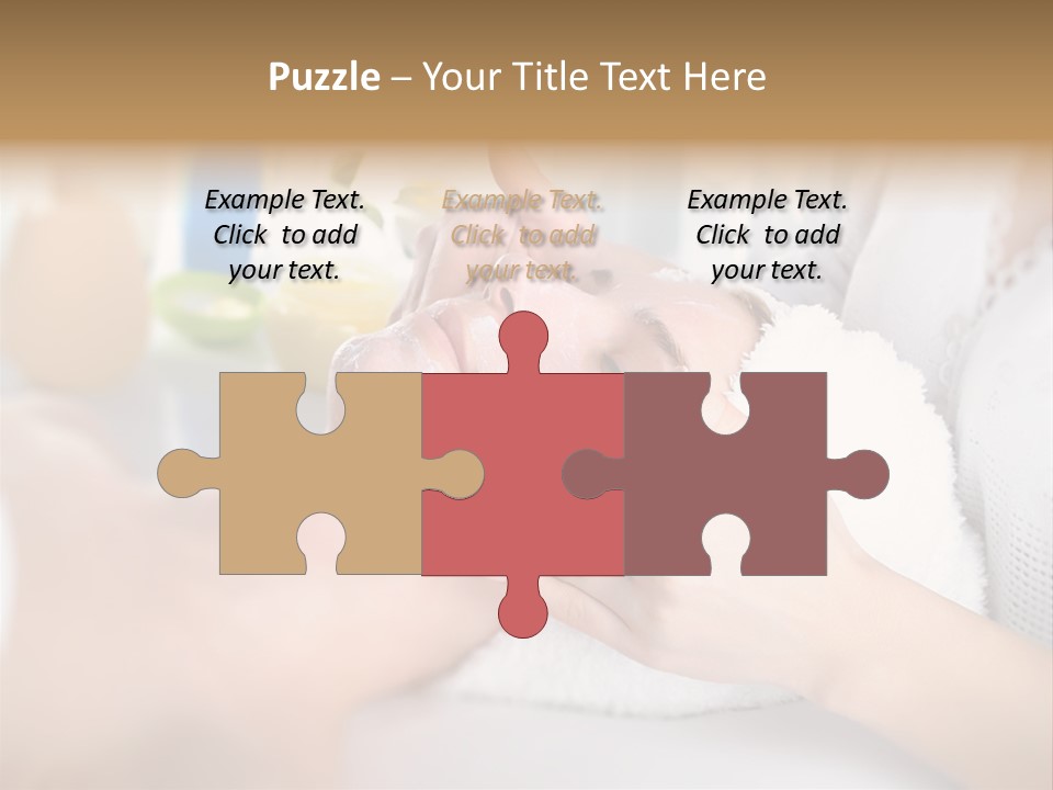 Relaxation Beautician Wrinkles PowerPoint Template