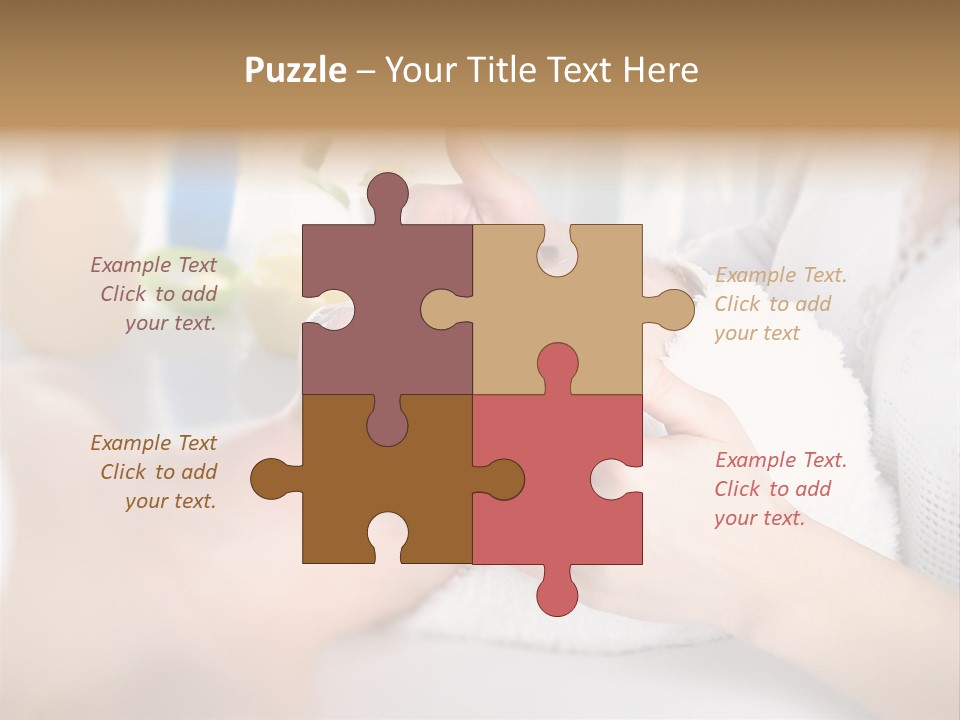 Relaxation Beautician Wrinkles PowerPoint Template