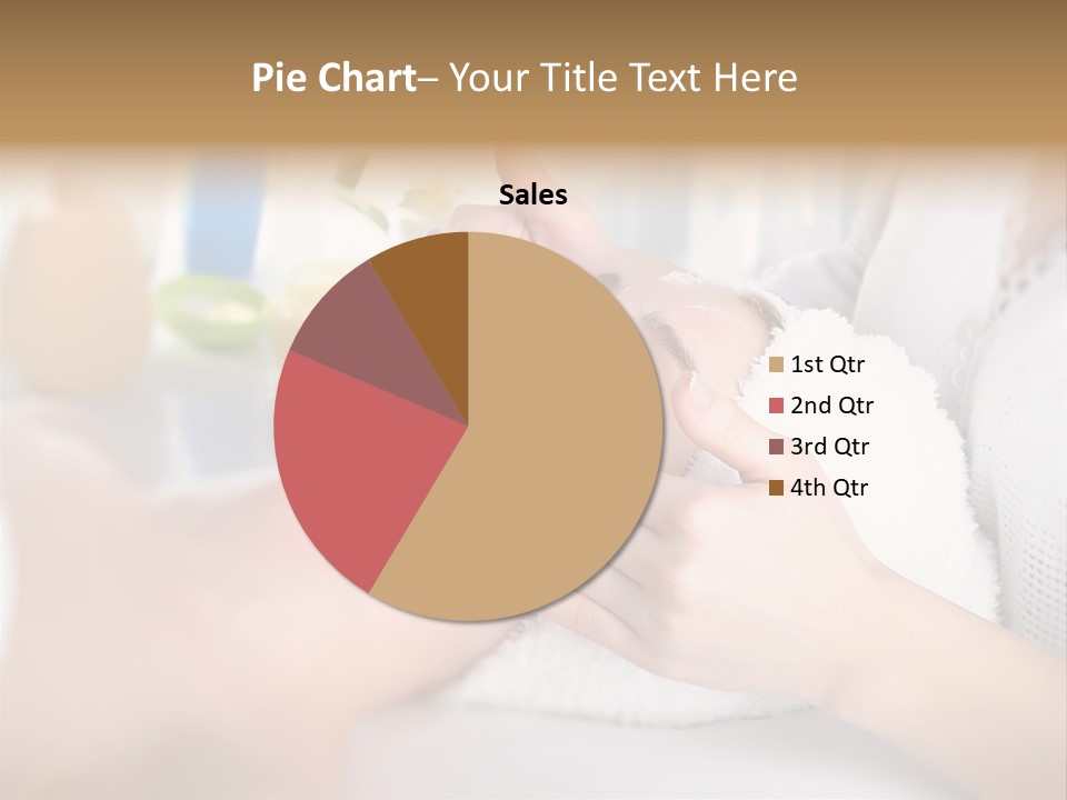 Relaxation Beautician Wrinkles PowerPoint Template
