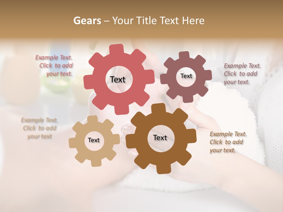 Relaxation Beautician Wrinkles PowerPoint Template