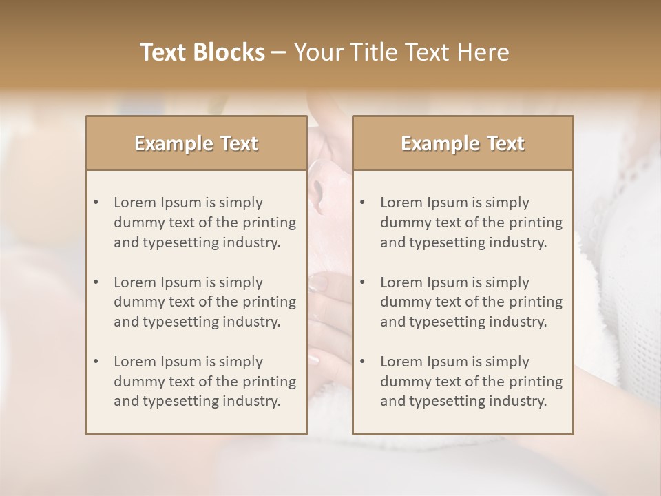 Relaxation Beautician Wrinkles PowerPoint Template